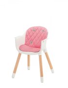 KINDERKRAFT Scaun de masa 2 in 1 Sienna pink