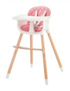 KINDERKRAFT Scaun de masa 2 in 1 Sienna pink