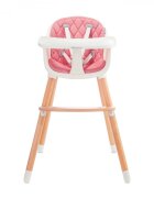 KINDERKRAFT Scaun de masa 2 in 1 Sienna pink