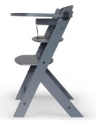 KINDERKRAFT Scaun de masa 3 in 1 Enock full grey