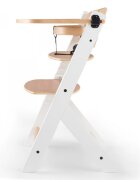 KINDERKRAFT Scaun de masa 3 in 1 Enock woodenwhite