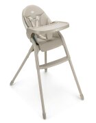 KINDERKRAFT Scaun de masa Dinnly Beige transformabil intr-un scaun inalt husa scaun PU pana la 15 kg