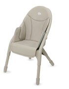 KINDERKRAFT Scaun de masa Dinnly Beige transformabil intr-un scaun inalt husa scaun PU pana la 15 kg