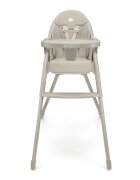KINDERKRAFT Scaun de masa Dinnly Beige transformabil intr-un scaun inalt husa scaun PU pana la 15 kg