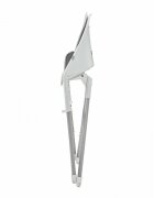 KINDERKRAFT Scaun de masa Dinnly Grey transformabil intr-un scaun inalt husa scaun PU pana la 15 kg