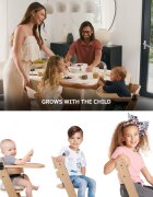 KINDERKRAFT Scaun de masa Enock Beige