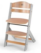KINDERKRAFT Scaun de masa Enock Grey 3 in 1 cu pernuta