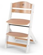 KINDERKRAFT Scaun de masa Enock White 3 in 1 cu pernuta