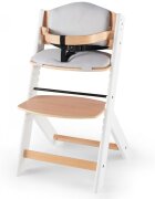 KINDERKRAFT Scaun de masa Enock White 3 in 1 cu pernuta