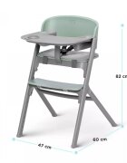 KINDERKRAFT Scaun de masa Livy green + leagan Calmee