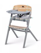 KINDERKRAFT Scaun de masa Livy wood + leagan Calmee