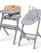 KINDERKRAFT Scaun de masa Livy wood + leagan Calmee