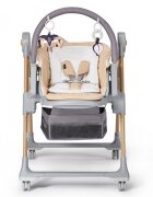 KINDERKRAFT Scaun de masa pentru copii 2 in 1 Lastree Wooden