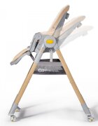 KINDERKRAFT Scaun de masa pentru copii 2 in 1 Lastree Wooden