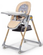 KINDERKRAFT Scaun de masa pentru copii 2 in 1 Lastree Wooden