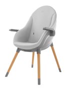 KINDERKRAFT Scaun de masa pentru copii 3 in 1 Fini Up Grey