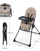 KINDERKRAFT Scaun de masa pentru copii Binci Beige