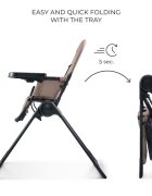 KINDERKRAFT Scaun de masa pentru copii Binci Beige
