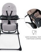 KINDERKRAFT Scaun de masa pentru copii Binci Grey