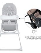KINDERKRAFT Scaun de masa pentru copii Binci Light Grey