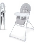 KINDERKRAFT Scaun de masa pentru copii Binci Light Grey