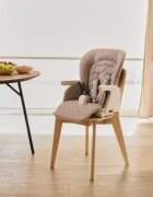 KINDERKRAFT Scaun de masa pentru copii Tulo Grey 3 in 1