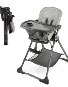 KINDERKRAFT Scaun de masa pliabil Foldee grey