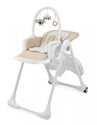 KINDERKRAFT Scaun de masa pliabil Tummie beige