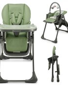 KINDERKRAFT Scaun de masa pliabil Tummie green