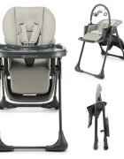 KINDERKRAFT Scaun de masa pliabil Tummie grey