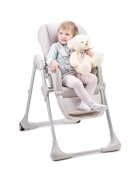 KINDERKRAFT Scaun de masa Yummy pliabil grey