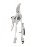 KINDERKRAFT Scaun de masa Yummy pliabil grey