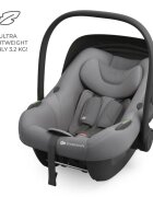 KINDERKRAFT Scoica auto I-Lite Grey 40-87 cm I-size SPS tetiera reglabila
