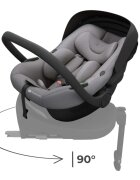 KINDERKRAFT Scoica auto I-Lite Grey 40-87 cm I-size SPS tetiera reglabila