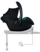 KINDERKRAFT Scoica auto Mink Pro 2 Black I-size 40-87 cm tetiera reglabila SPS