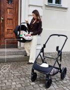 KINDERKRAFT Scoica auto Mink Pro 2 I-size 40-75 cm + baza Zestaw Black