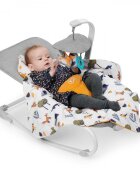 KINDERKRAFT Sezlong 3 in 1 Felio 2 forest yellow