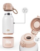 KINDERKRAFT Termos si incalzitor de biberoane 2 in 1 Gaja Beige