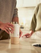 KINDERKRAFT Termos si incalzitor de biberoane 2 in 1 Gaja Beige