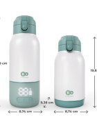 KINDERKRAFT Termos si incalzitor de biberoane 2 in 1 Gaja Green