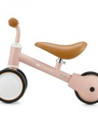 KINDERKRAFT Tricicleta copii de echilibru Cutie fuzzy peach varsta 1-3 ani roti din spuma EVA posibilitatea de reglare a inaltimii scaunului (26-28 cm) sarcina maxima 15 kg