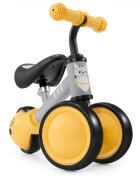 KINDERKRAFT Tricicleta copii de echilibru cutie honey de la 1 an roti spuma EVA scaun reglabil pe inaltime limitator directie sarcina maxima admisa 15 kg