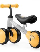 KINDERKRAFT Tricicleta copii de echilibru cutie honey de la 1 an roti spuma EVA scaun reglabil pe inaltime limitator directie sarcina maxima admisa 15 kg