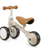 KINDERKRAFT Tricicleta copii de echilibru Cutie light beige varsta 1-3 ani roti din spuma EVA posibilitatea de reglare a inaltimii scaunului (26-28 cm) sarcina maxima 15 kg