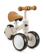 KINDERKRAFT Tricicleta copii de echilibru Cutie light beige varsta 1-3 ani roti din spuma EVA posibilitatea de reglare a inaltimii scaunului (26-28 cm) sarcina maxima 15 kg