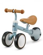 KINDERKRAFT Tricicleta copii de echilibru Cutie light blue varsta 1-3 ani roti din spuma EVA posibilitatea de reglare a inaltimii scaunului (26-28 cm) sarcina maxima 15 kg