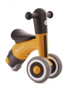 KINDERKRAFT Tricicleta copii de echilibru Minibi honey yellow varsta 1- 3 ani inaltimea de la sol la sa 24-27 cm Roti spuma EVA cadru PP limitarea unghiului de viraj al ghidonului