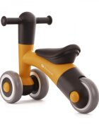 KINDERKRAFT Tricicleta copii de echilibru Minibi honey yellow varsta 1- 3 ani inaltimea de la sol la sa 24-27 cm Roti spuma EVA cadru PP limitarea unghiului de viraj al ghidonului