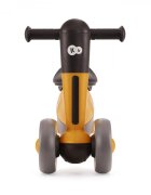 KINDERKRAFT Tricicleta copii de echilibru Minibi honey yellow varsta 1- 3 ani inaltimea de la sol la sa 24-27 cm Roti spuma EVA cadru PP limitarea unghiului de viraj al ghidonului