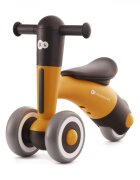 KINDERKRAFT Tricicleta copii de echilibru Minibi honey yellow varsta 1- 3 ani inaltimea de la sol la sa 24-27 cm Roti spuma EVA cadru PP limitarea unghiului de viraj al ghidonului